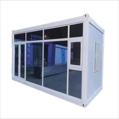 China Shop Shipping Luxury 2 Beds Room Office Hotel Modern Modular Portable Container House Building for sale