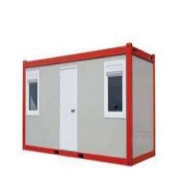 China Steel Door 20ft Modular Prefabricated Container House for Hotel Detachable Flat Pack for sale