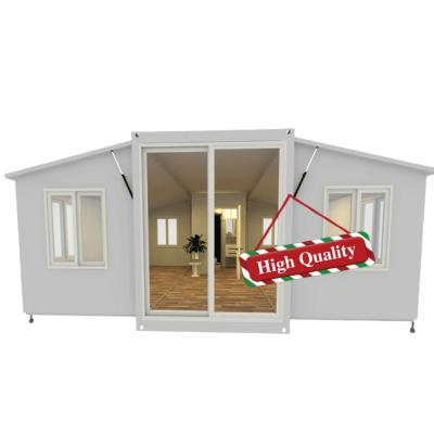 China Prefabricado Luxury Living Container House Extensible Estrutura de aço Quadro Soldado à venda