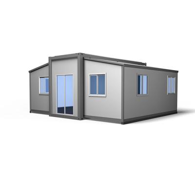 China Home Makkelijk te monteren 20ft uitbreidbaar 3 slaapkamers Prefab vouwbaar container huis Te koop