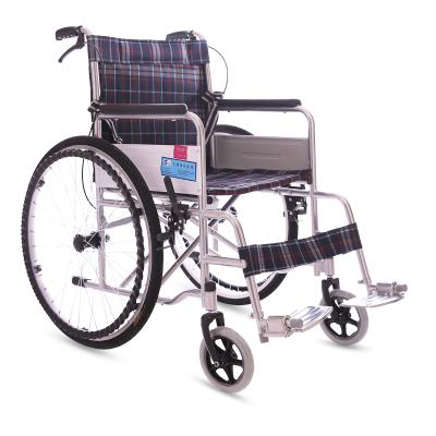 China Convenient Wheelchair Steel Frame Medical Manual Lightweight Wheelchairs Best Selling Durable And Economy Wheelchairs for sale