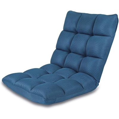 China Floor Sofa Traditional Folding Lazy Chair Adjustable With Fully Foldable Backrest for sale