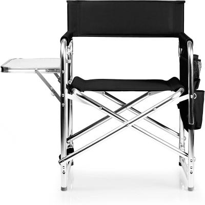 China Modern sets and folds in seconds very easy to use and shop light weight metal foldable director chair for sale