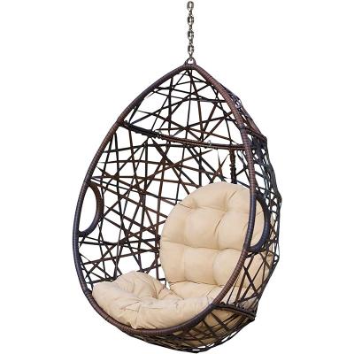 China The traditional graceful teardrop shape rattan chair encapsulates you in its comfortable structure and gives you maximum comfort to lounge around for sale