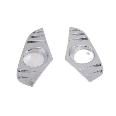 China Sets ABS Plastic Chrome Car Exterior Accessories For TOYOTA RAV4 2019 2020 Fog Lamp Cover for sale