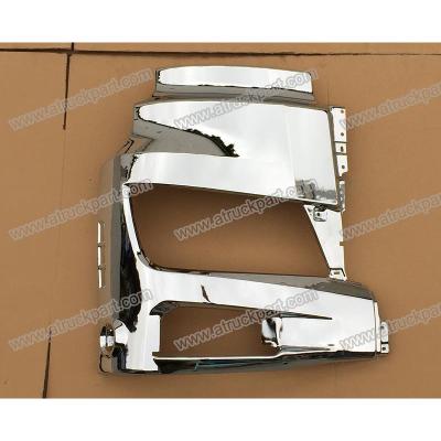 China For 2017 NEW HINO 700 Chrome Upper Bumper Corners For 2017 New HINO 700 Truck Body Spare Parts for sale