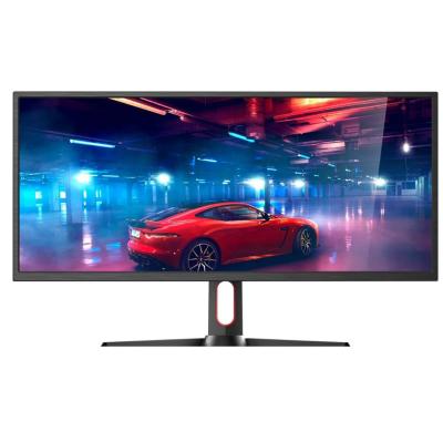 China Speaker 60hz 3440*1440 WQHD 34 Inch Gaming Monitor Led For Monitoring Flat Screen for sale