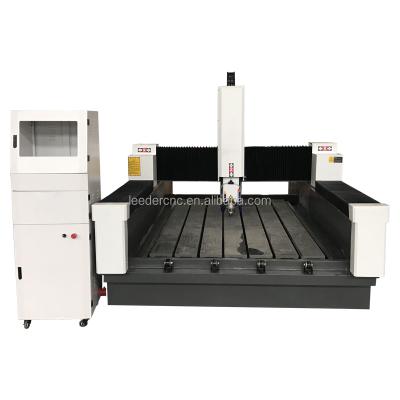 China Advertising Company 1530 CNC Stone Router Engraving Carving Cutting Machine for Marble and Granite Cutting Machine for sale