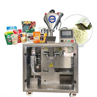 China Factory Price Automatic Premade Food Stand Up Bag Pouch Zipper Doypack Coffee Chili Powder Auger Filling Sealing Packing Machine for sale