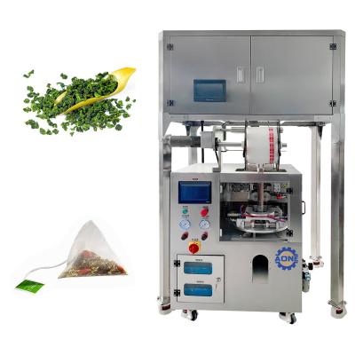 China Multifunctional automatic nylon food pyramid triangle tea bag packing machine for sale