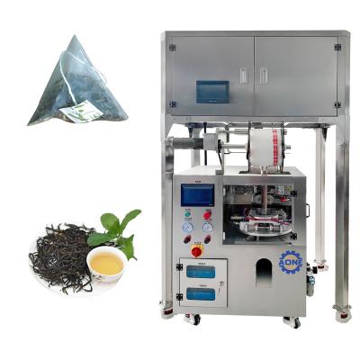 China Food multifunctional automatic triangle nylon tea bag packing machine for small business for sale