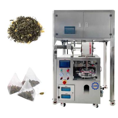 China Hot selling automatic food triangle pyramid tea bag sealing multifunctional packaging machines for sale