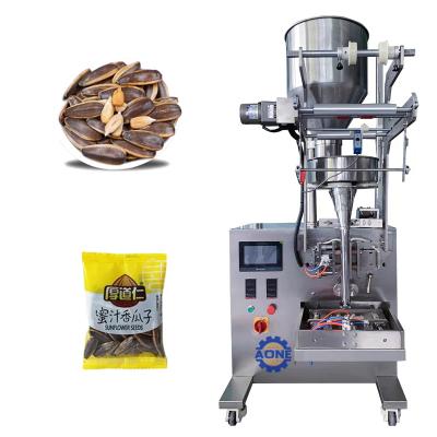 China Full Automatic Vertical Food Peanut Cashew Nut Sunflower Seed Nut Granule Packaging Machine for sale