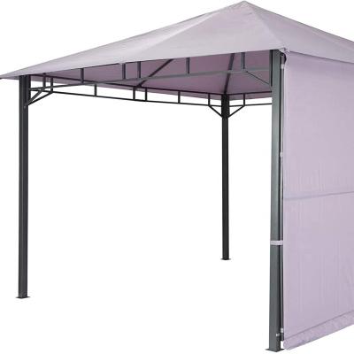 China Outdoor Single Wing Gazebo Canopy Pavilion Booth Steel Vendor Tent for sale