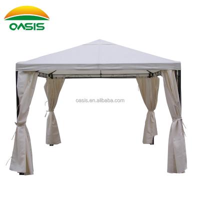 China Shade Flowered Outdoor Metal Gazebos Canopy LZ-I3326 for sale