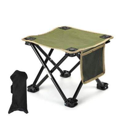 China Hot Selling Modern Mini Folding Stool Lightweight Portable Folding Camp Chair Telescoping Stool for sale