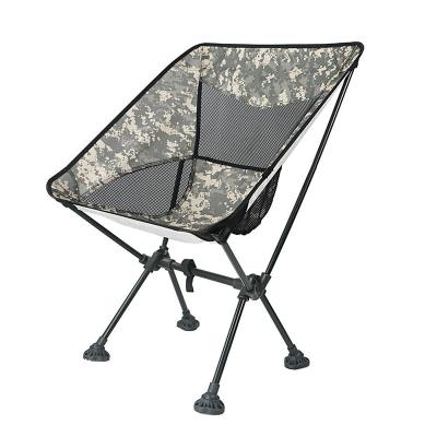 China Wholesale Modern Camouflage Color Portable Beach Chair Folding Beach Lounge Fishing Chair for sale