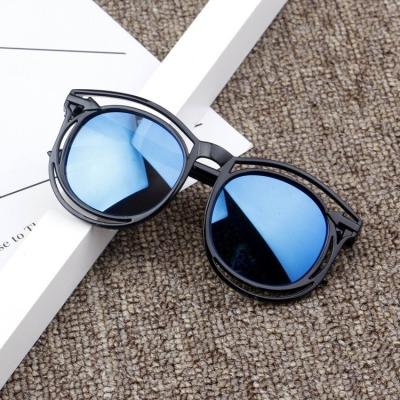 China Fashion sunglasses new design round sunglasses toddler girl handmade shades hot children shape sunglasses for sale