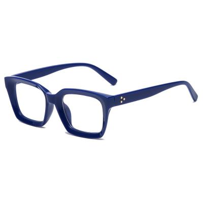 China Anti optical frame women eyewear men thin blue light glasses design eye glasses for indicating for sale