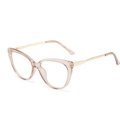 China Thin Blue Light Blocking Glass Sun Glasses Frame Women Student Tr90 Myopia Prescription Eyeglasses Frames for sale