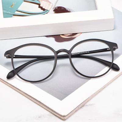 China For Reading Glass Flexible Lightweight Durable Titanium Round Shape Blue Light Blocking Glasses for sale