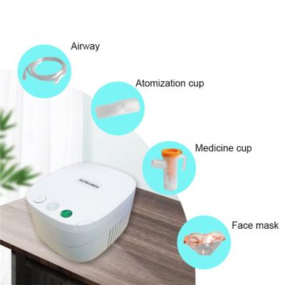 China For commercial & Portable Vaporizer Nebulizer Home Use Humidifier Compressor Mist Inhaler Travel Vapor Nebulizer for sale