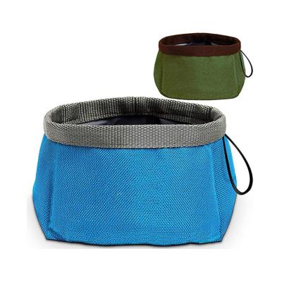 China Non-Automatic Collapsible Dog Bowl Portable Travel Dog Bowl Kit for Food and Water for sale