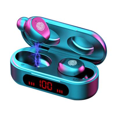 China Perfect Sound Hot Sale Remax Waterproof Noise Reduction TWS Radio 5.0 Earbuds Led Display Mini Mobile Phone Headphone Blue Tooth Earphone for sale