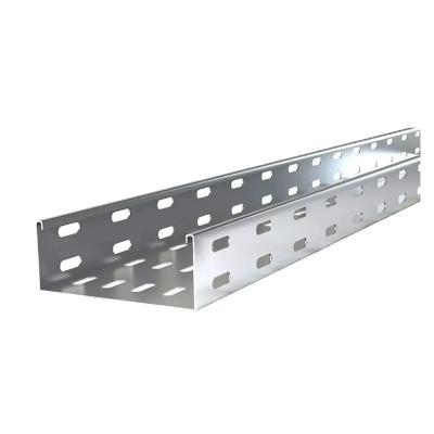 China Cable Wiring Light Weight Cable Tray Perforated Type Gage 16 Perforated Plastic Cable Tray for sale