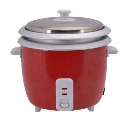 China Household 1.0L-2.8L Aluminum Inner Double Pot Drum Rice Cooker For India Market for sale