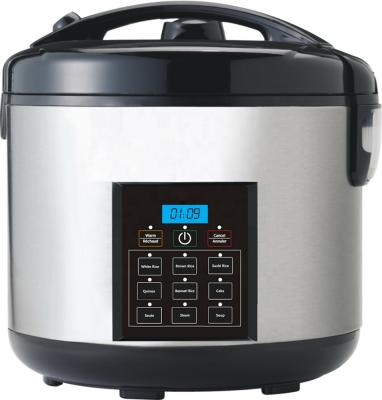 China Multifunctional Blue Automatic Heating System LED Display Luxury Electric Multi Cooker Pot for sale