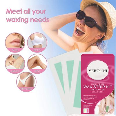 China 2021 Summer New Arrival Waxing Strip Hair Removal Tape Patch Waxing Tape Remove Wax Paper for sale