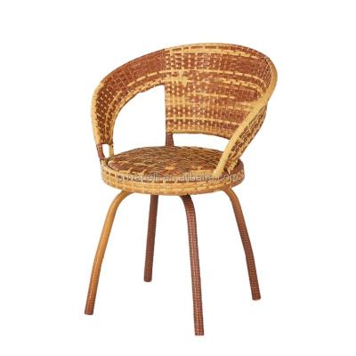 China Easy Carrying New design Durable Outdoor rattan dining chair for garden rattan vintage chair for sale