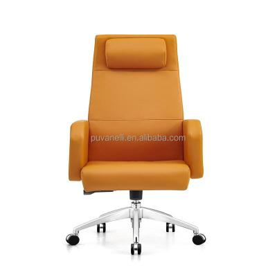 China (Size) Adjustable Luxury Modern Leather Boss Executive Office Chair CEO Chair for sale