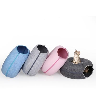 China Donut Cat Litter New Products Breathable Hot Selling Large Cat Litter Donut Cat Litter for sale