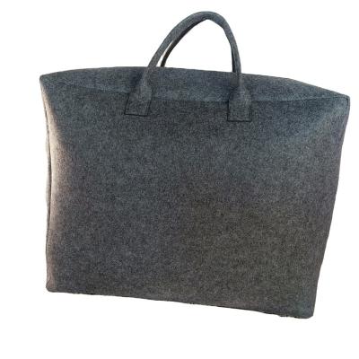 China Professional Fashion Manufacturer Felt Luggage Cases Felt Travel Bags for sale