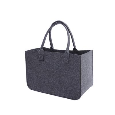 China Factory Supply Bargain Price Handled Portable Shopping Felt Tote Bag for sale