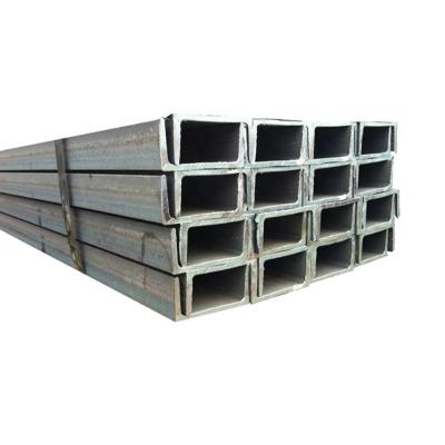 China A36 Construction Standard Galvanized Steel C Channel / U Channel For Building Materials for sale