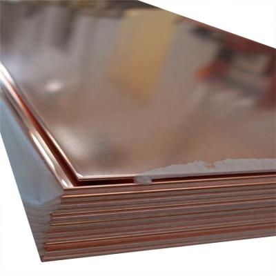 China Manufacturer wholesale price of cooper red sheet copper plate cheapest pure copper sheet for sale