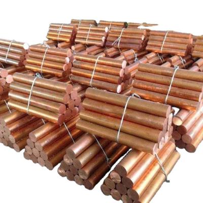 China Industry Wholesale C1011 C1020 C1100 Copper Round Rod Copper Bar for sale