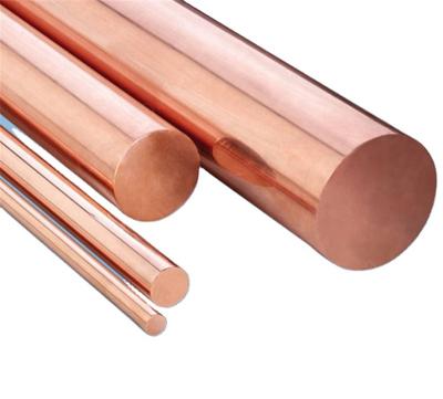 China Customizable Industry 3~800mm Square Bar Copper Pure Copper Flat Bars C11000 C1100 Rod Brass Rod Round Bar for sale