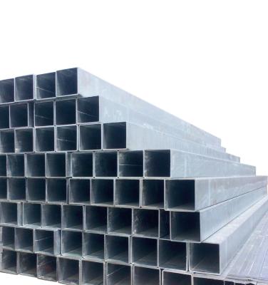 China ASTM A36 30x30mm hollow section galvanized welded square and rectangular carbon steel pipes with Structure tubes for sale