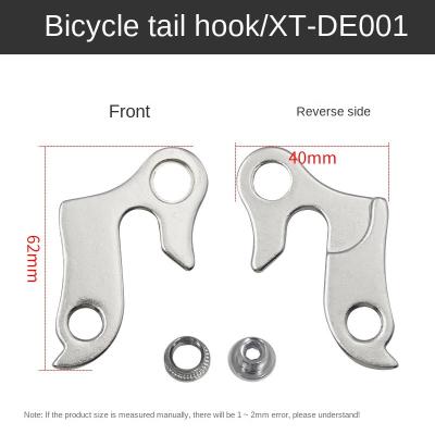 China Aluminum Alloy 6061-T6 Road Bike Factory Direct Gear Bike Factory Direct MTB Derailleur Hanger 1Pc MTB Dropout Frame Tail Hook for sale