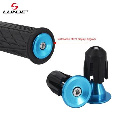 China High Quality Multi Color 6061-T6 Alloy Bike Grip Bar Aluminum End Plugs MTB Road Bicycle Handlebar Grips Slider Cap for sale