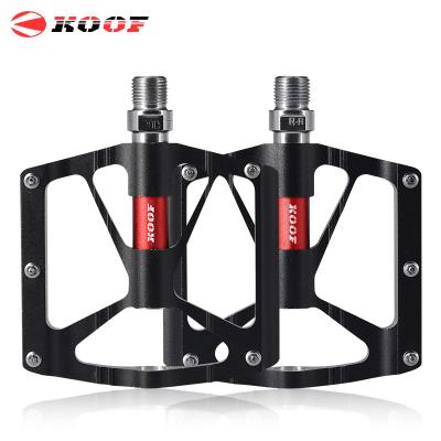 China Wholesale Mountain Bikes MTB Bicycle Pedal 3 Ratio Aluminum Alloy Ultralight Cycling Pedal Non-slip Bike Pedal for sale