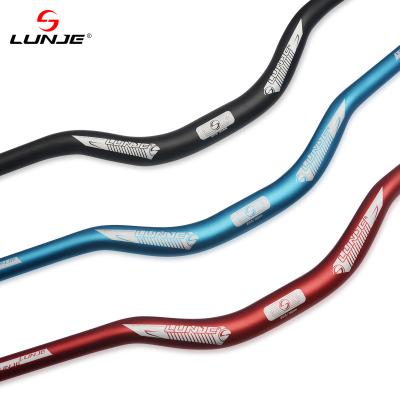 China Wholesale BMX Bike Handlebar 31.8*720/760/780/800mm Light Weight Bicycle Riser Bar Aluminum Alloy Cycle Grip Bar Bicycle Handlebar for sale