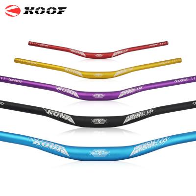 China Neutral/Both Angled Handlebar XC/AMOff-Road720/780mm Handlebar Aluminum Alloy Mountain Bike Bar Swallow Handle Men and Women KOOF for sale