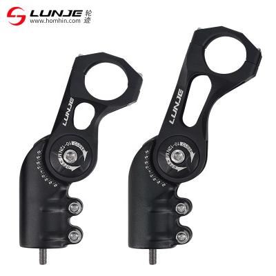 China Aluminum Alloy Bicycle Stem MTB Mountain Bike Road Bike Adjustable Stem For 31.8MM Handlebar for sale