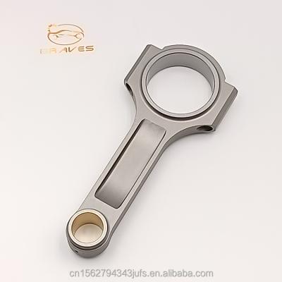 China Car Racing Engine Tuning Hp Upgrading 4340 Materials Forged 2jz Steel Connecting Rod Piston Billet Crankshaft For Toyota Jza80 Supra for sale