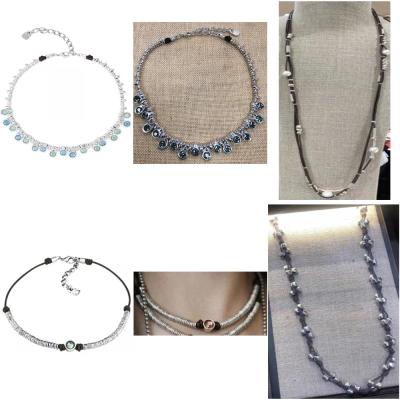 China 2021 Factory Favorite 925 Pearl Silver Color Women's Necklace Women's New Popular CLASSIC Free Shipping Wholesale Free Shipping for sale